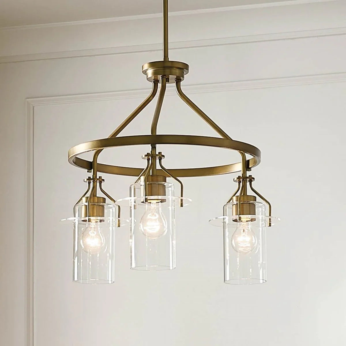 Everett 23" 3 Lights 1-Tier Chandelier - Bees Lighting