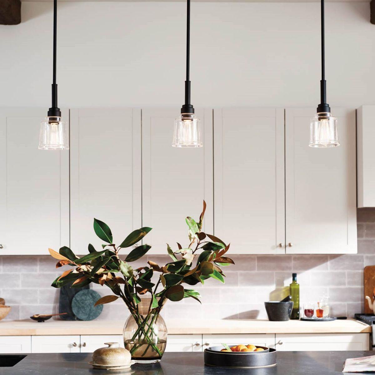 Aivian 5 in. Pendant Light Black finish - Bees Lighting