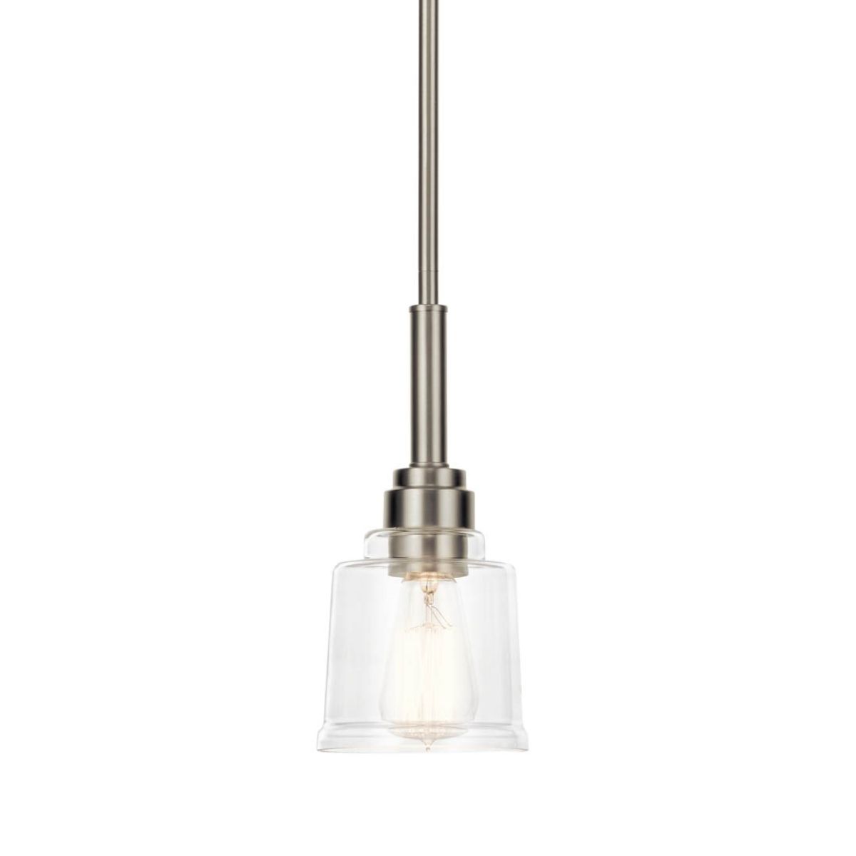 Aivian 5 in. Pendant Light Nickel finish - Bees Lighting