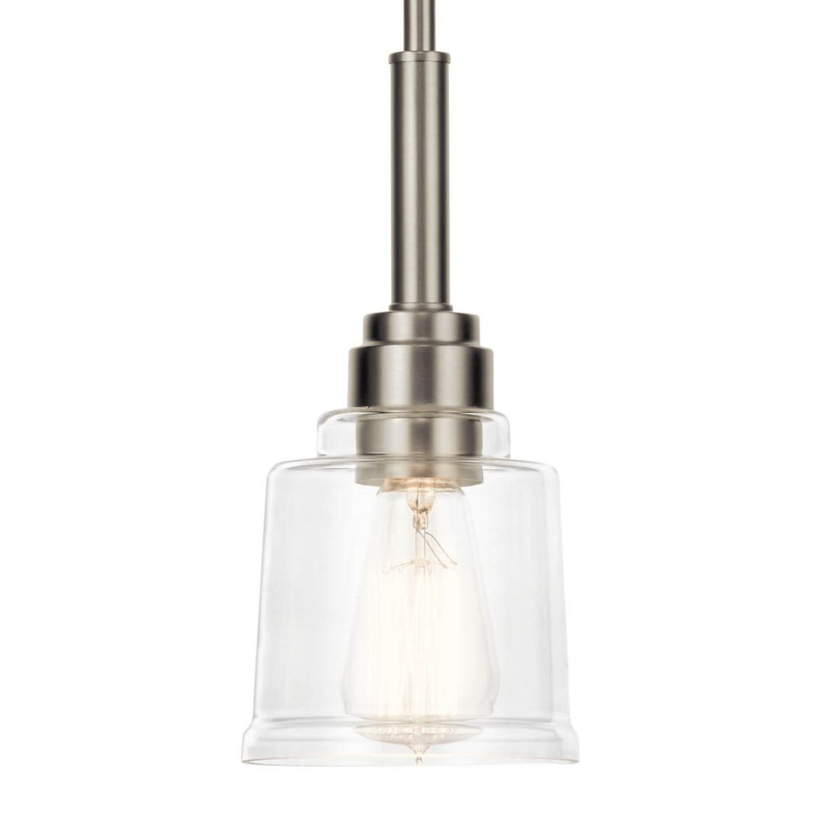 Aivian 5 in. Pendant Light Nickel finish - Bees Lighting