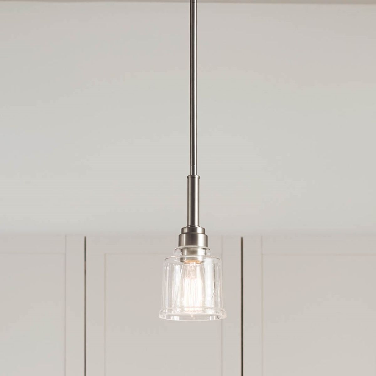 Aivian 5 in. Pendant Light Nickel finish - Bees Lighting
