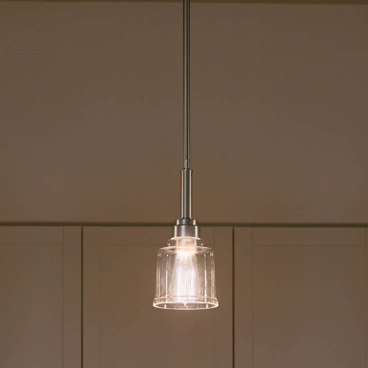 Aivian 5 in. Pendant Light Nickel finish - Bees Lighting