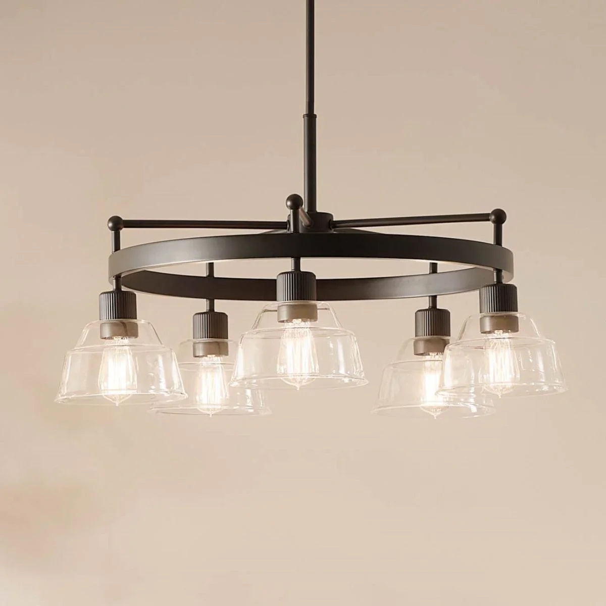 Eastmont 1-Tier Chandelier - Bees Lighting