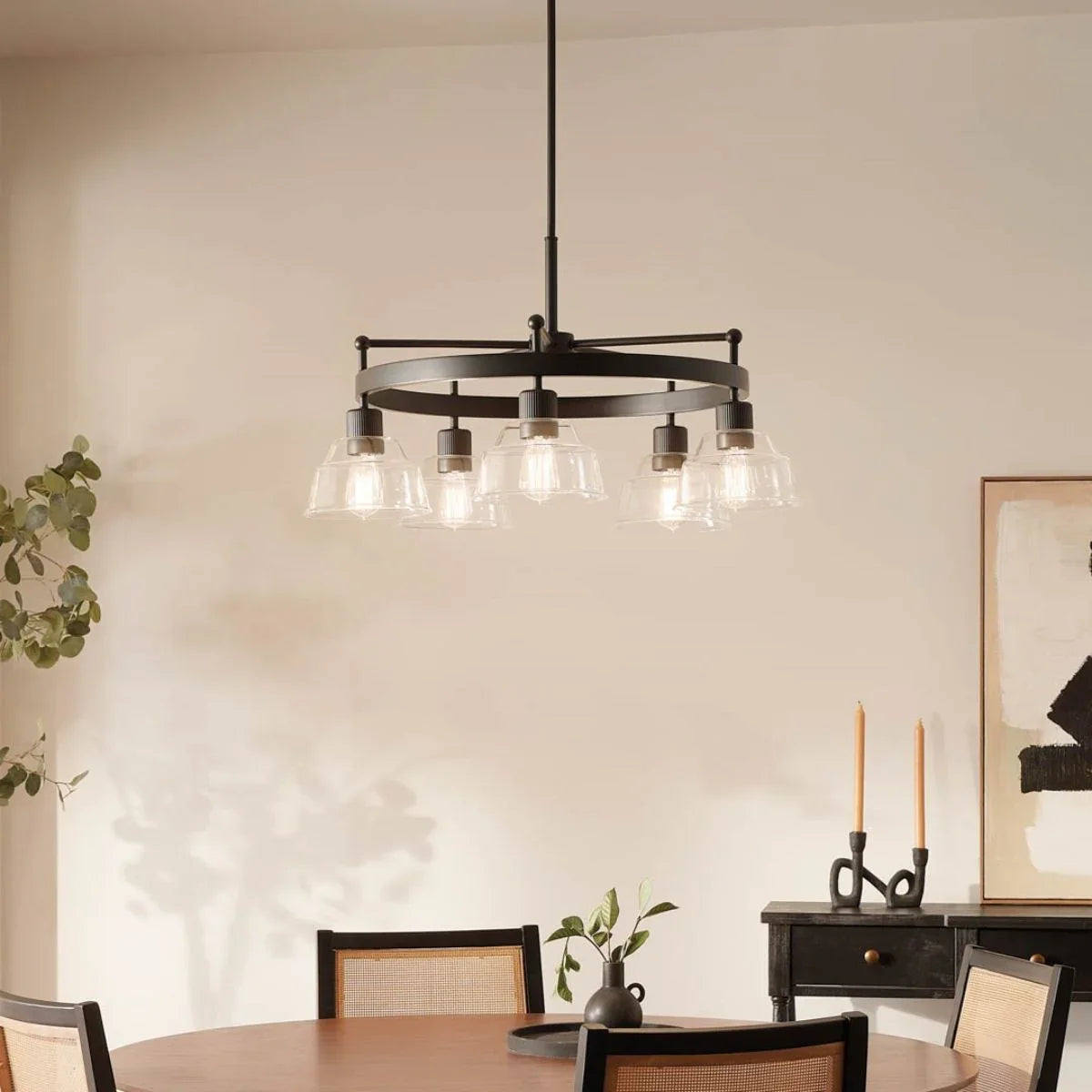 Eastmont 1-Tier Chandelier - Bees Lighting