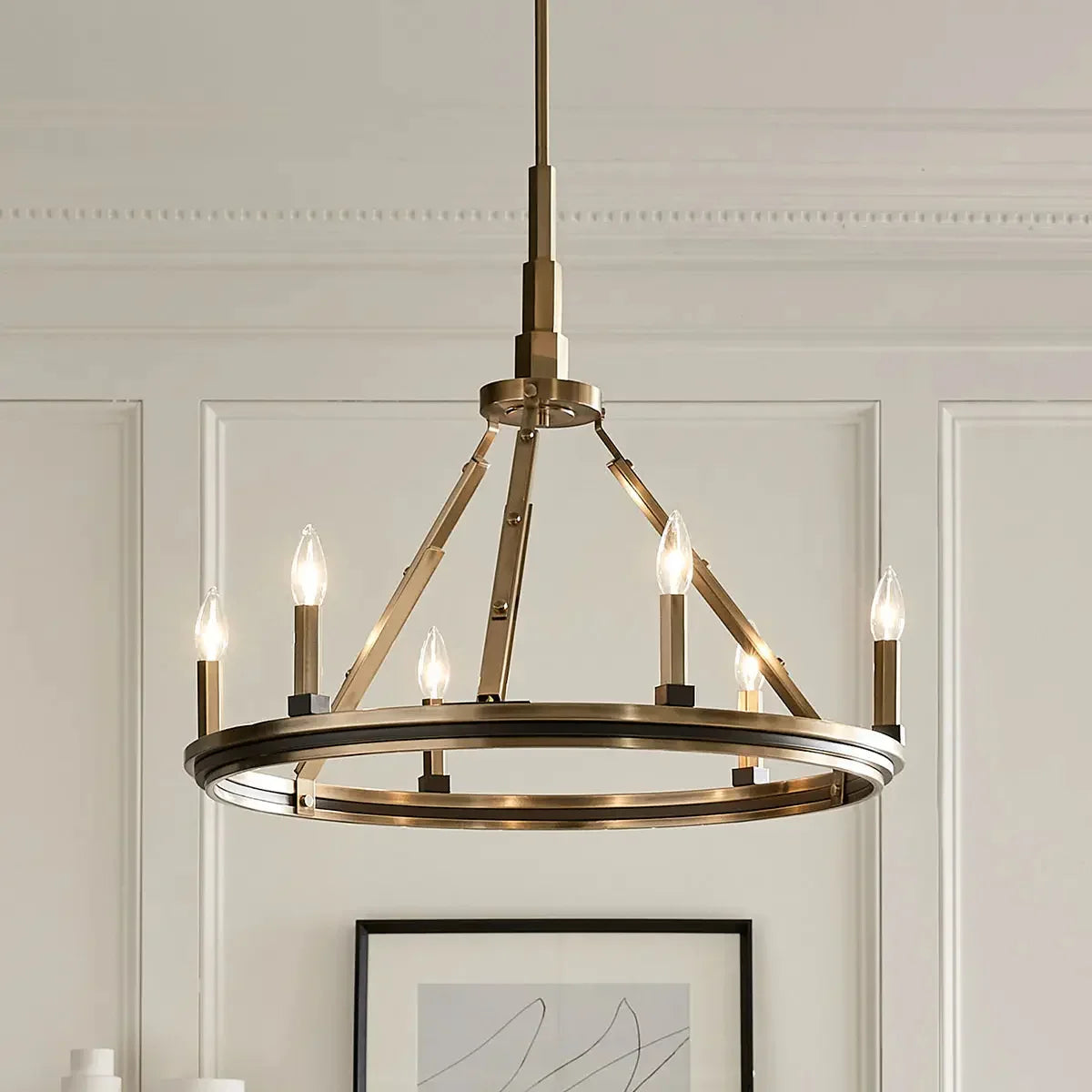 Emmala 1-Tier Chandelier - Bees Lighting