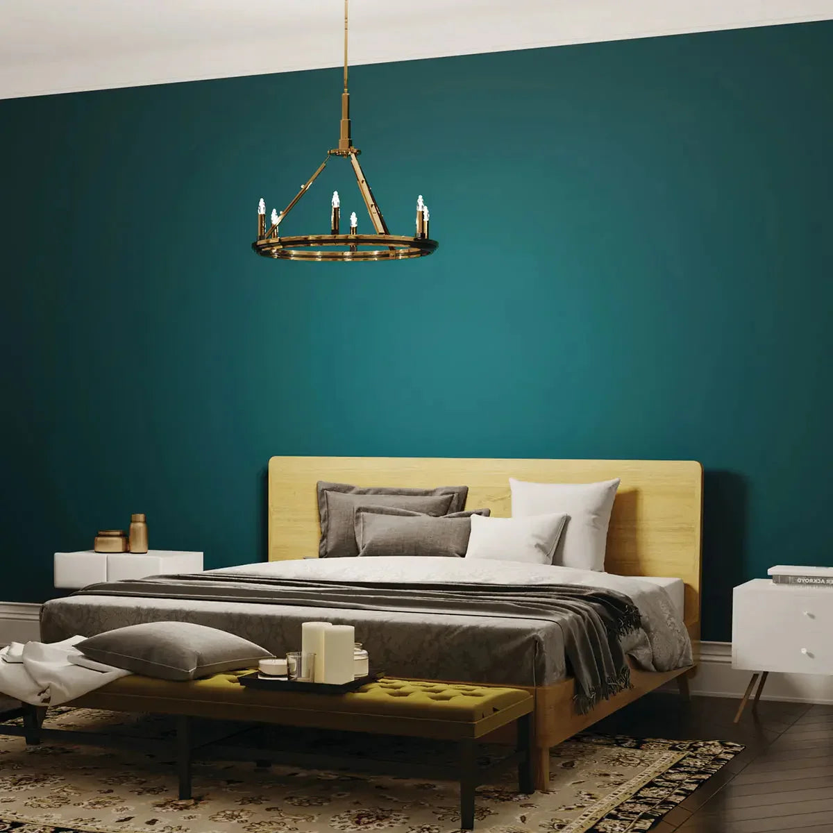 Emmala 1-Tier Chandelier - Bees Lighting