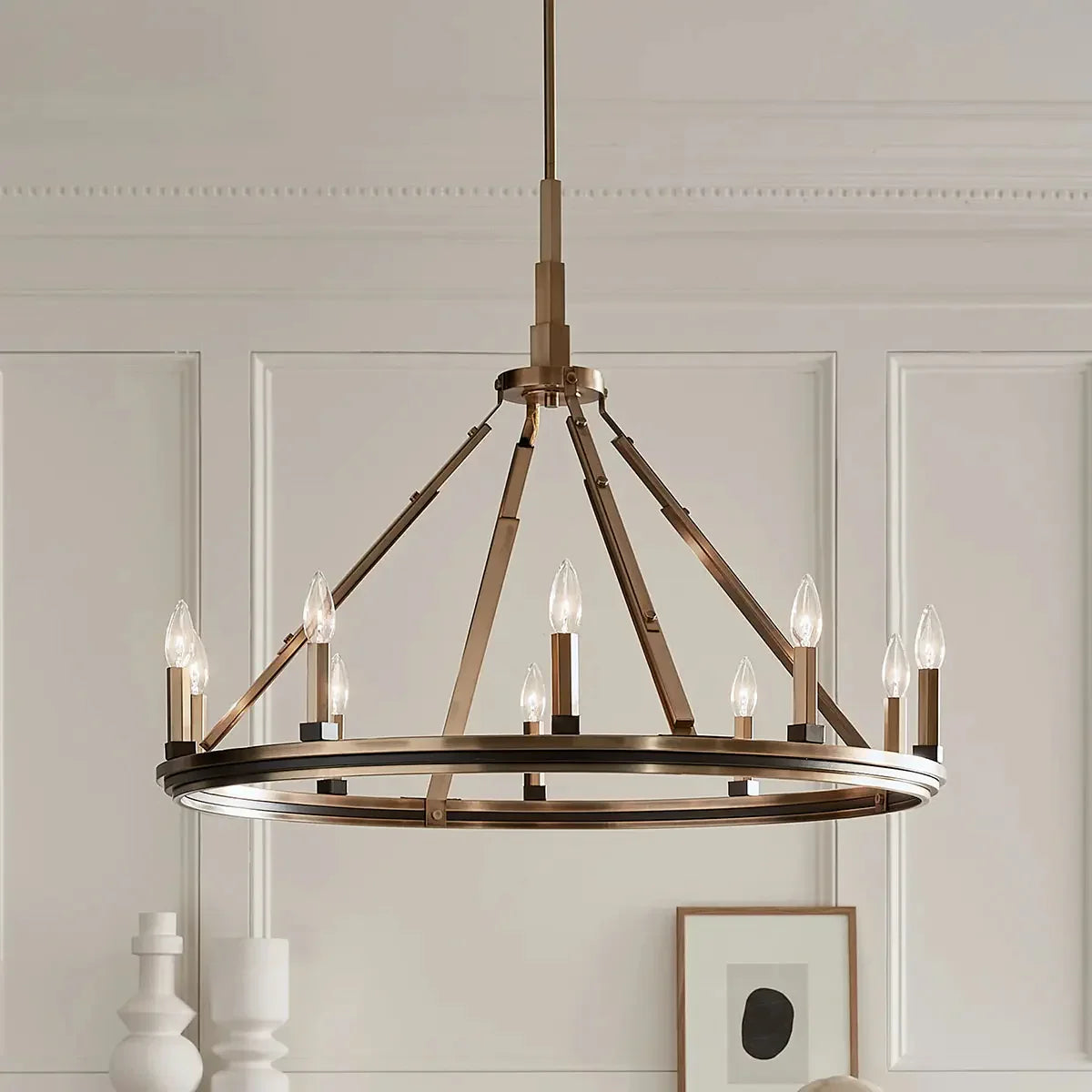 Emmala 1-Tier Chandelier - Bees Lighting