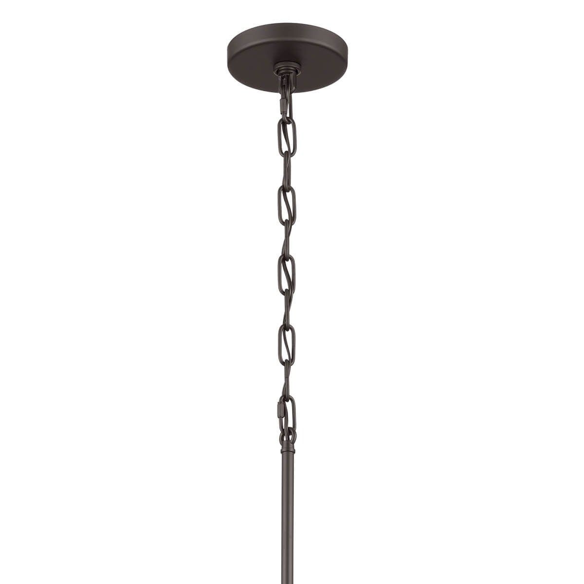Erma 18 in. 3 Lights Chandelier Old Bronze finish - Bees Lighting