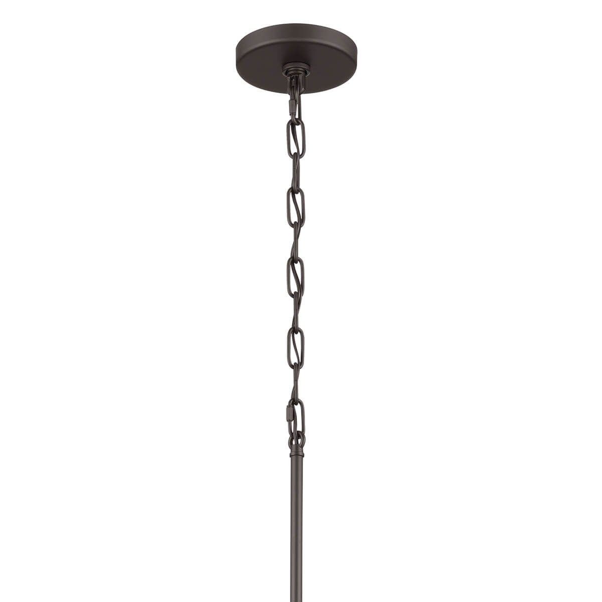 Erma 24 in. 5 Lights Chandelier Old Bronze finish - Bees Lighting