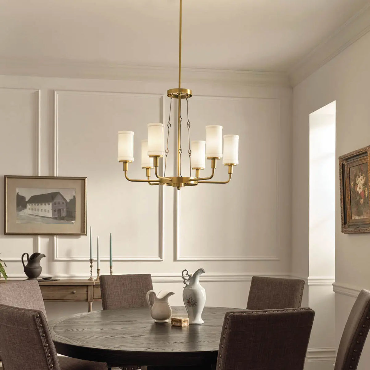 Vetivene Chandelier - Bees Lighting