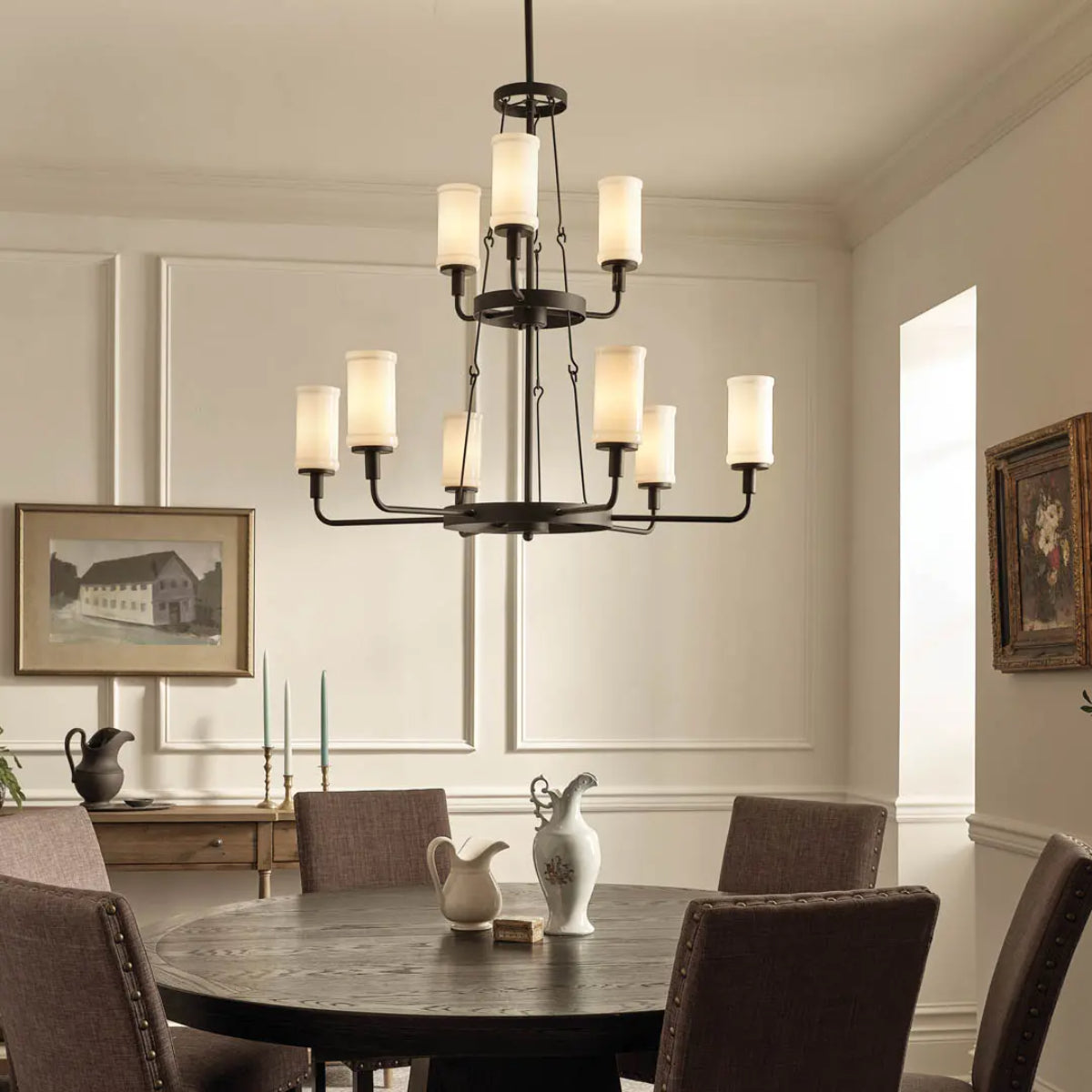 Vetivene Chandelier - Bees Lighting