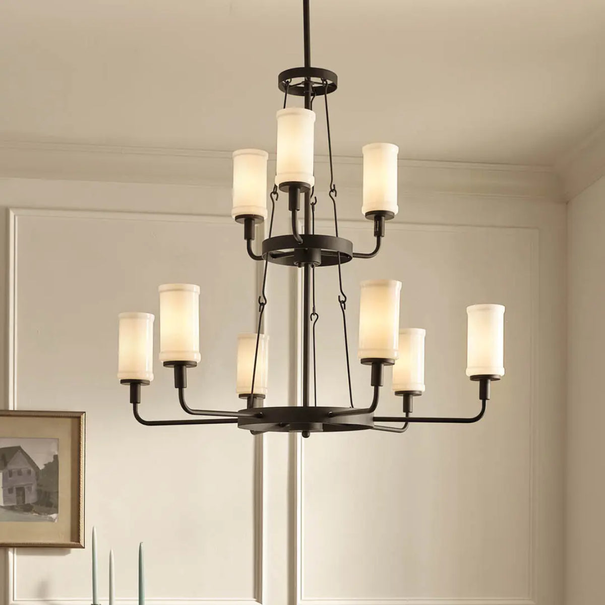 Vetivene Chandelier - Bees Lighting