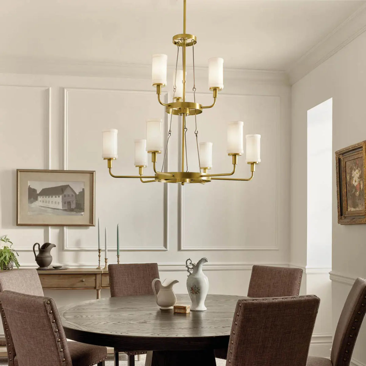 Vetivene Chandelier - Bees Lighting