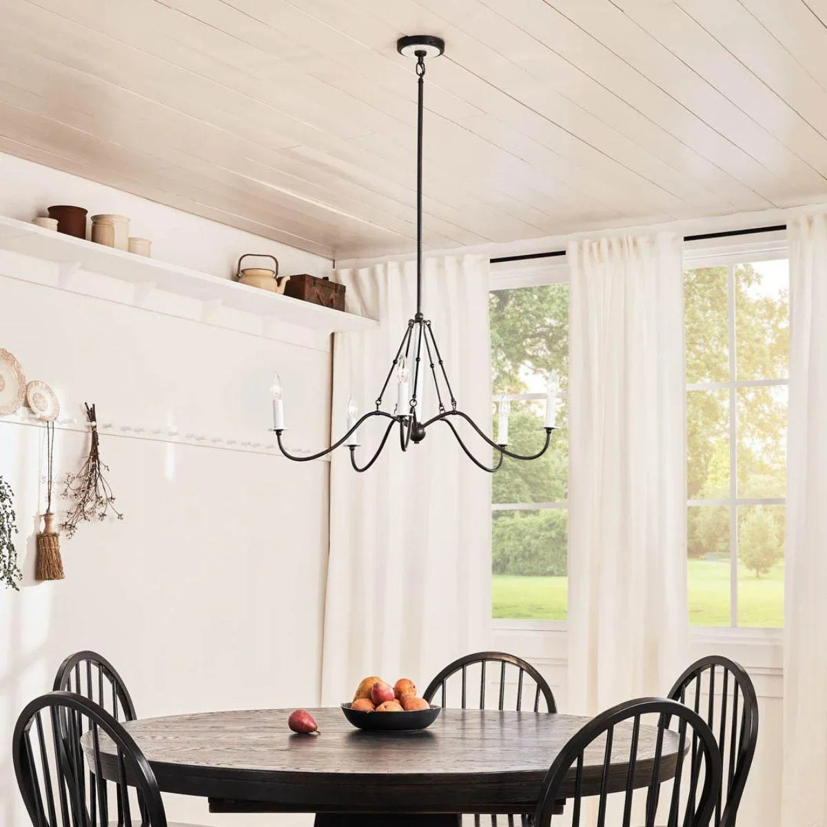 Freesia 1-Tier Chandelier - Bees Lighting