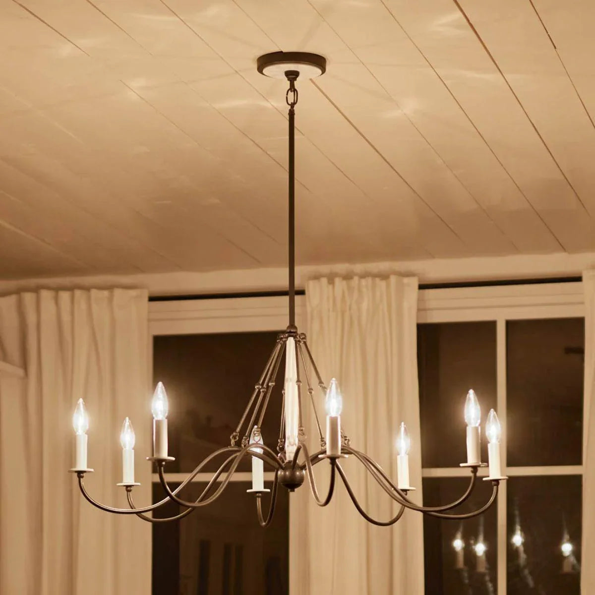 Freesia 1-Tier Chandelier - Bees Lighting