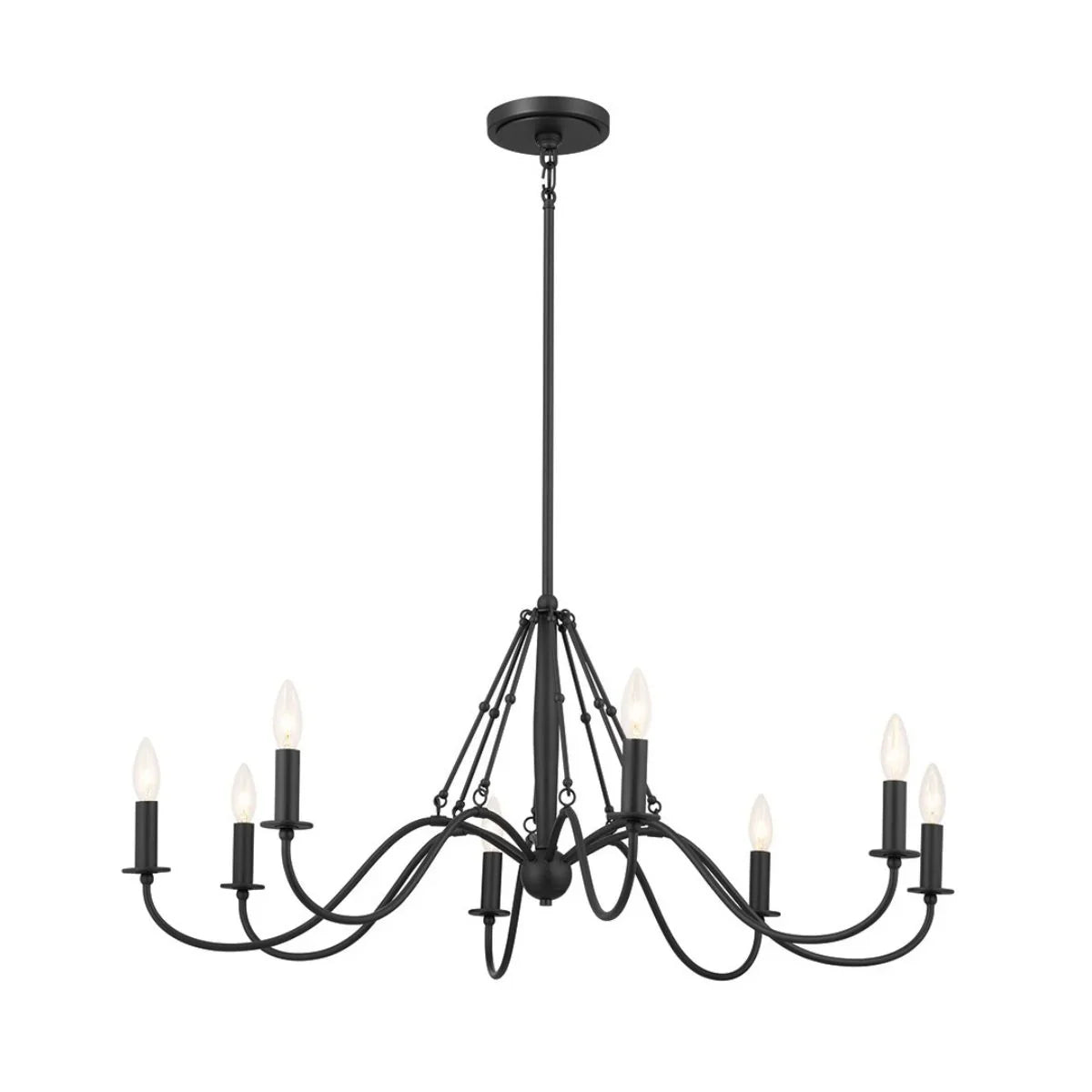Freesia 1-Tier Chandelier - Bees Lighting