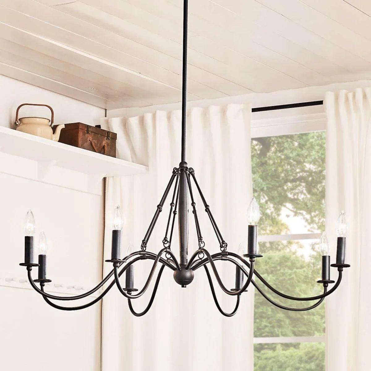Freesia 1-Tier Chandelier - Bees Lighting