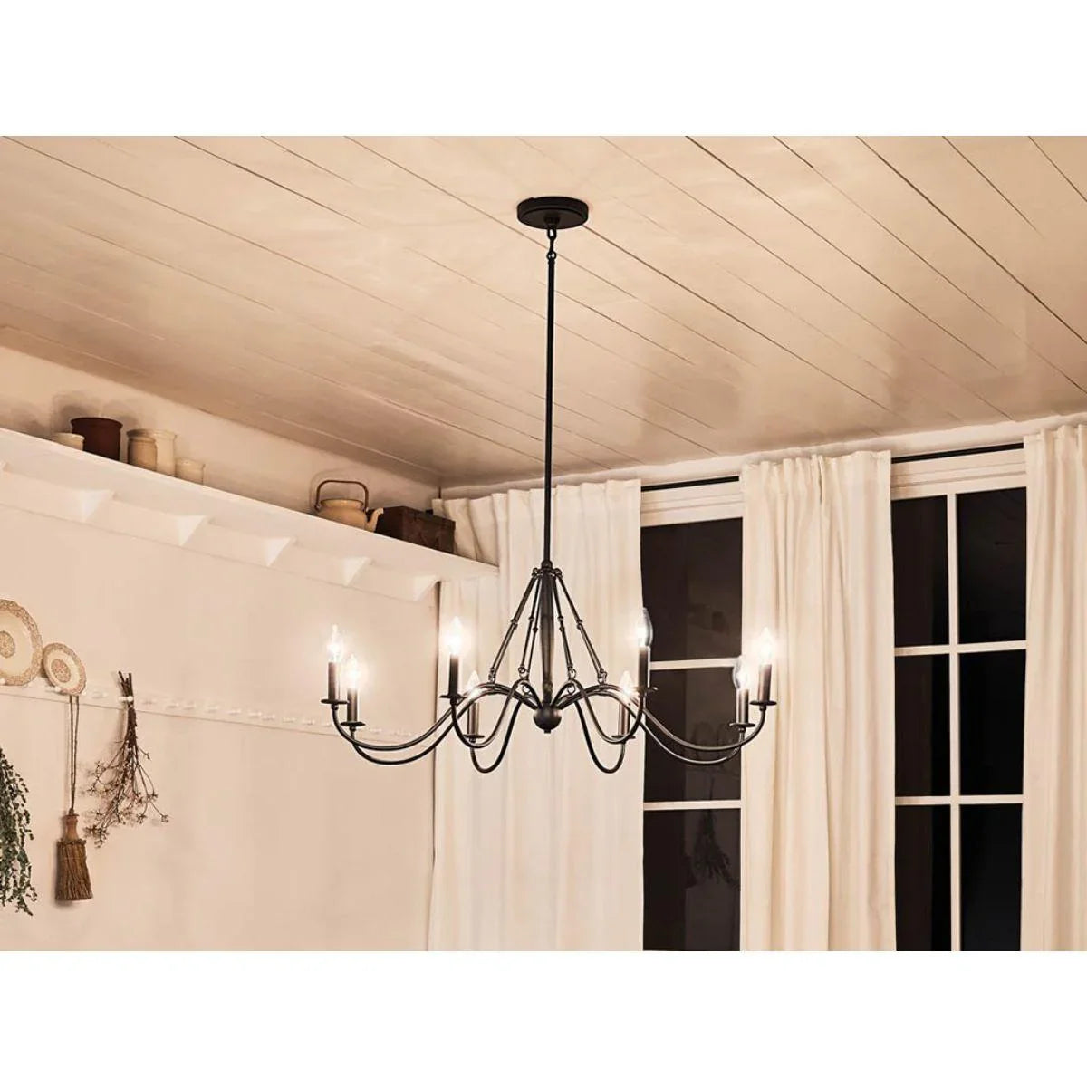 Freesia 1-Tier Chandelier - Bees Lighting