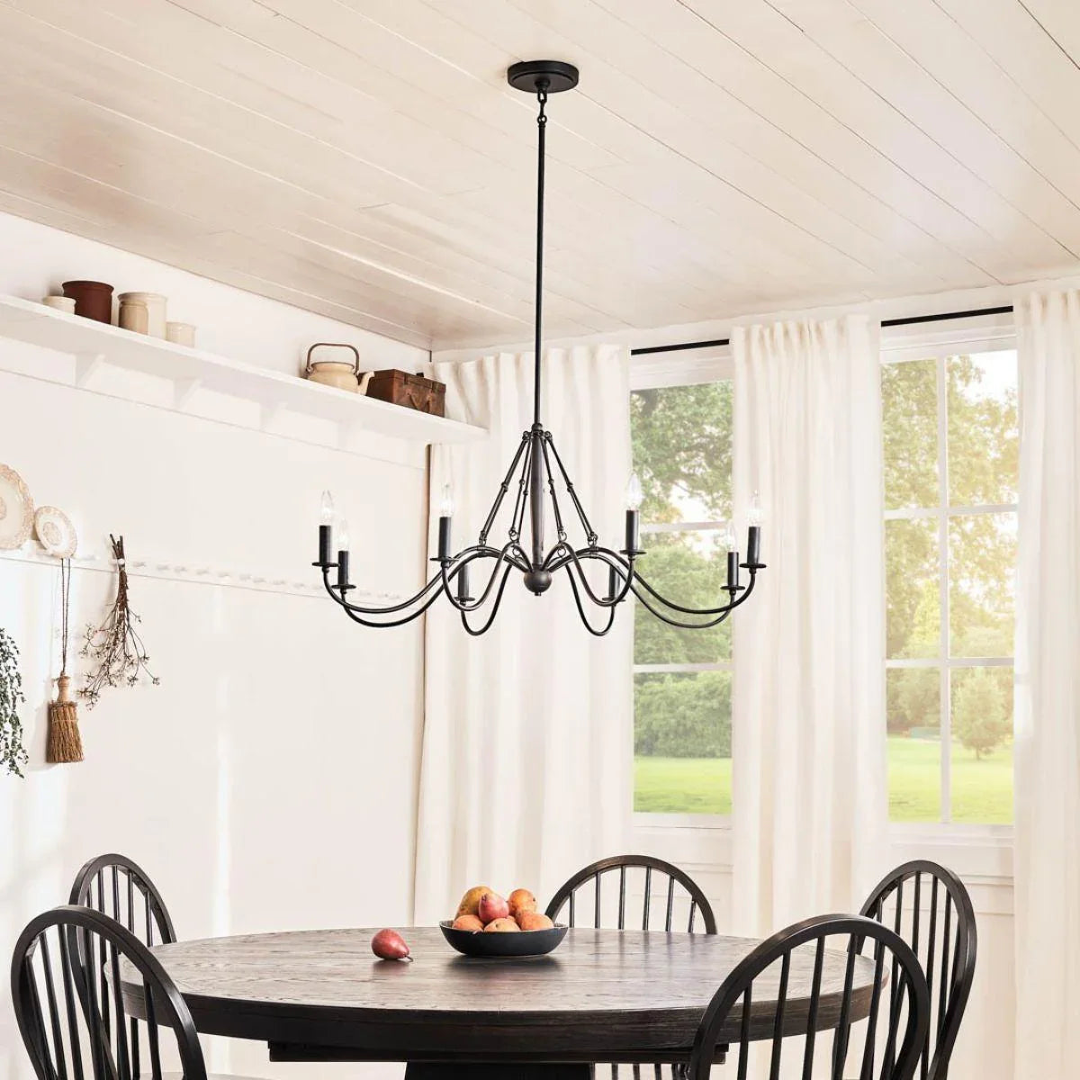 Freesia 1-Tier Chandelier - Bees Lighting