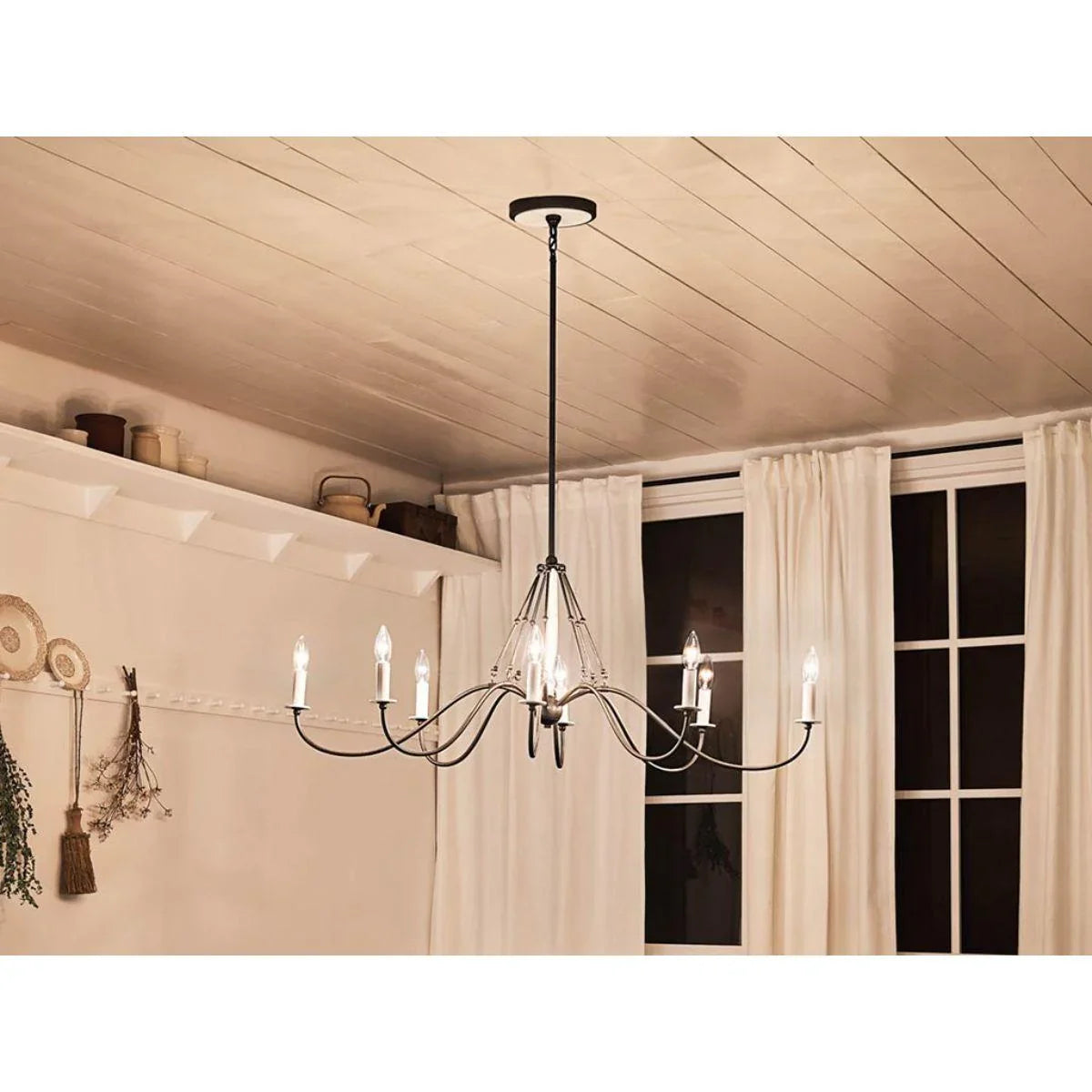 Freesia 1-Tier Chandelier - Bees Lighting