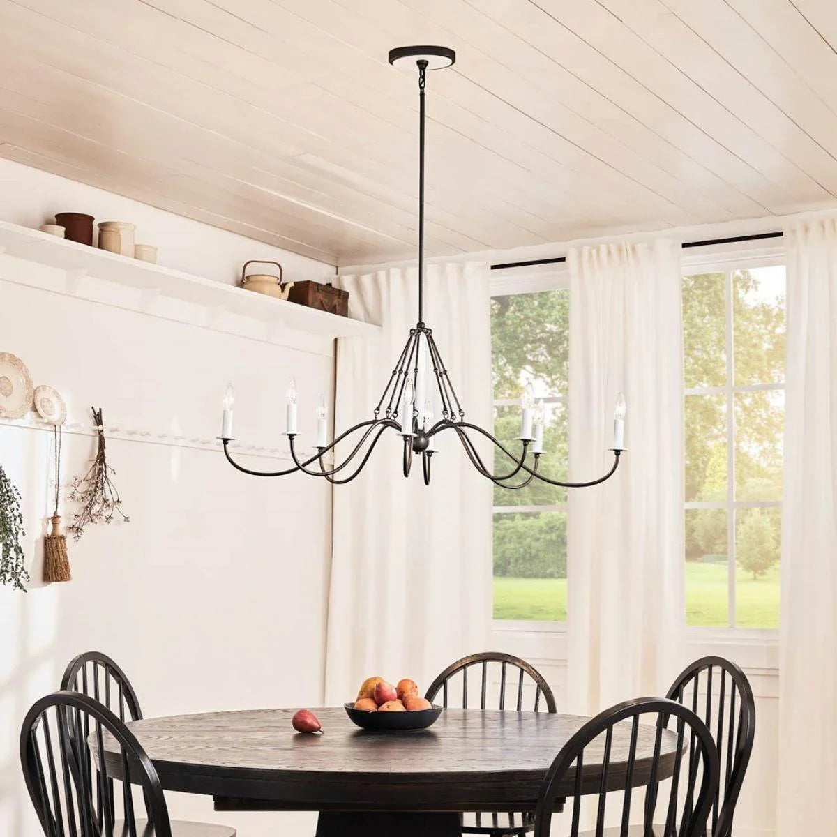Freesia 1-Tier Chandelier - Bees Lighting