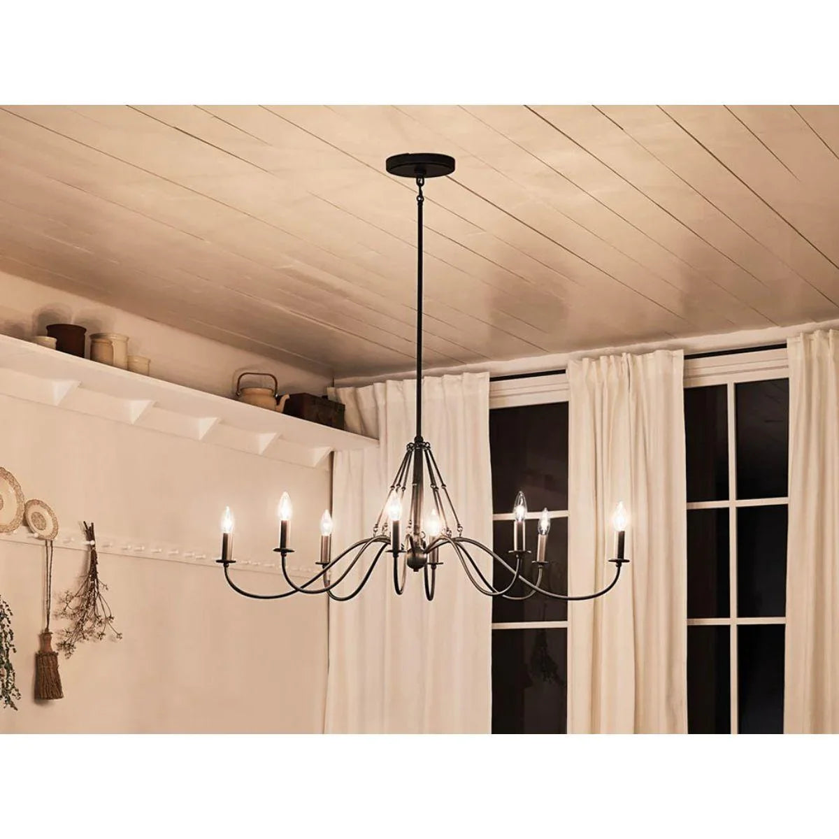 Freesia 1-Tier Chandelier - Bees Lighting