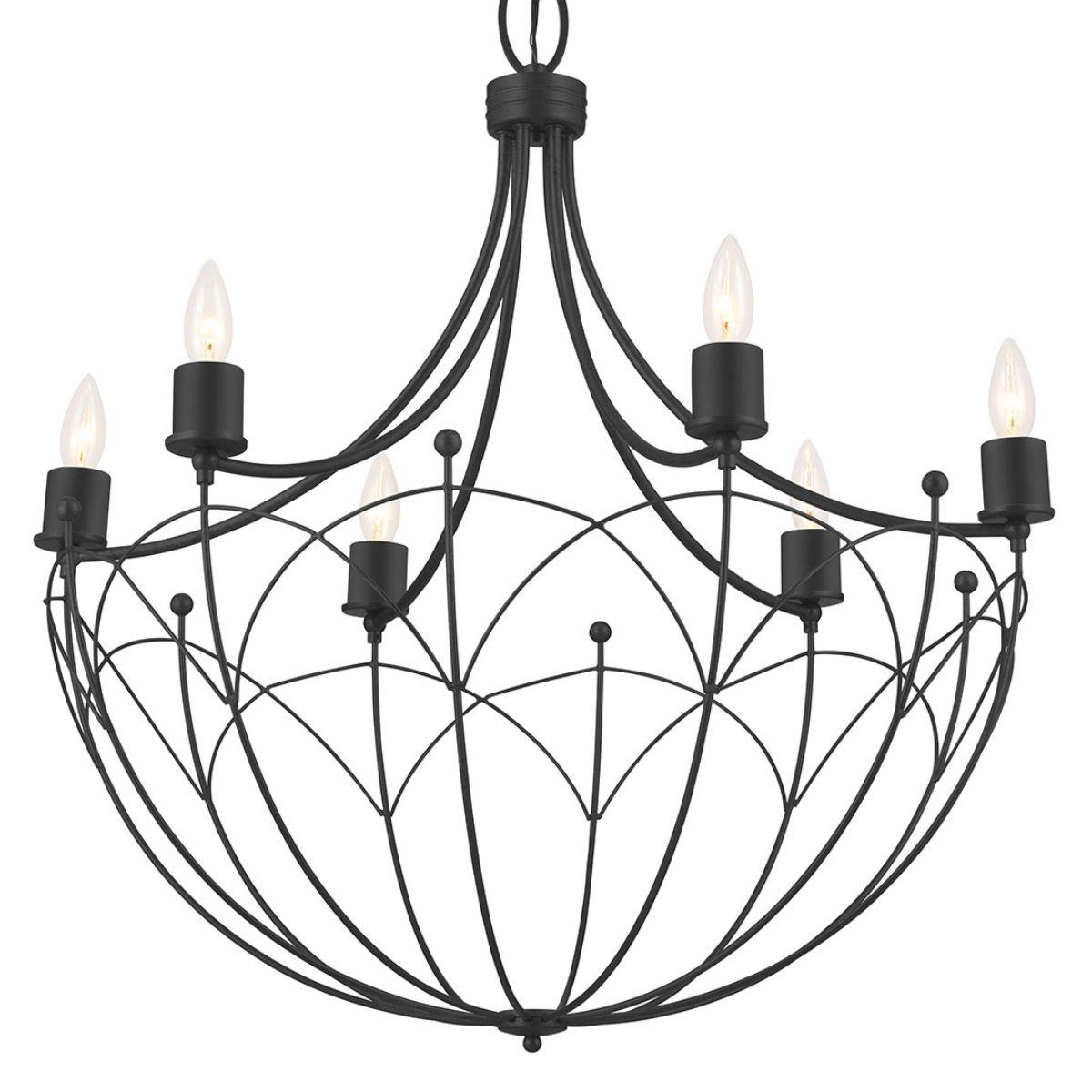Topiary 28 in. 6 lights Chandelier - Bees Lighting