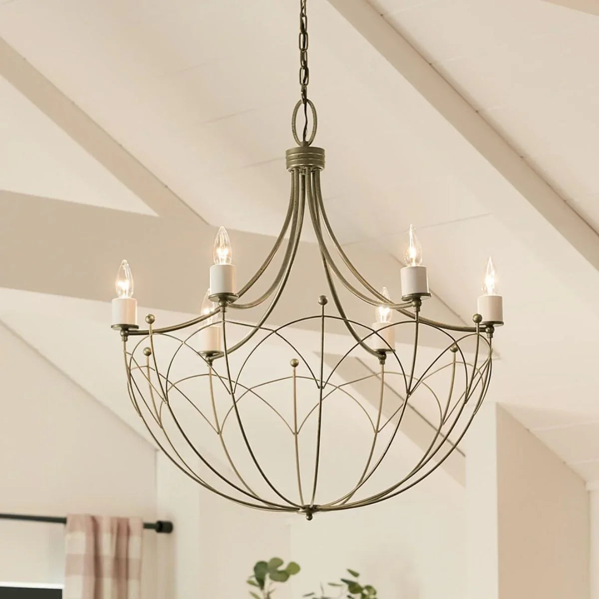 Topiary 28 in. 6 lights Chandelier - Bees Lighting