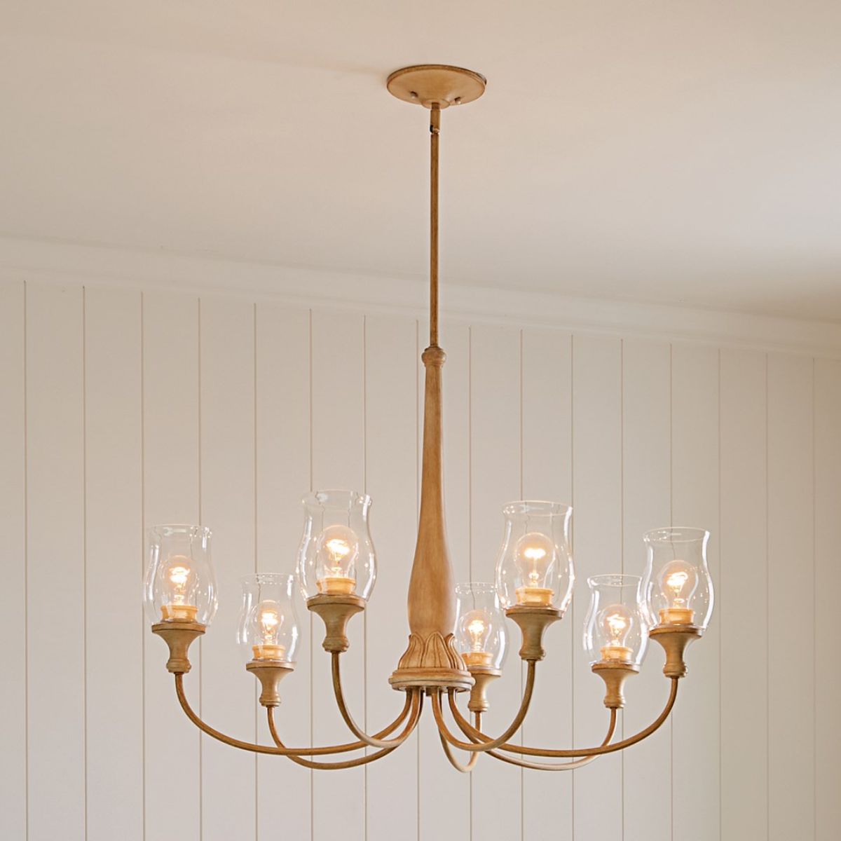 Melis 36 in. 7 lights Chandelier Gold finish - Bees Lighting