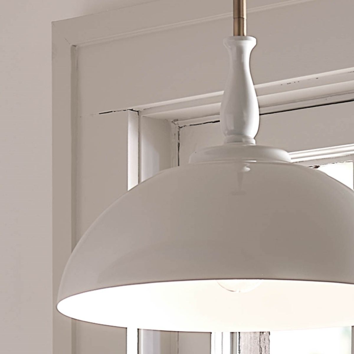 Fira 14 in. Pendant Light White finish - Bees Lighting
