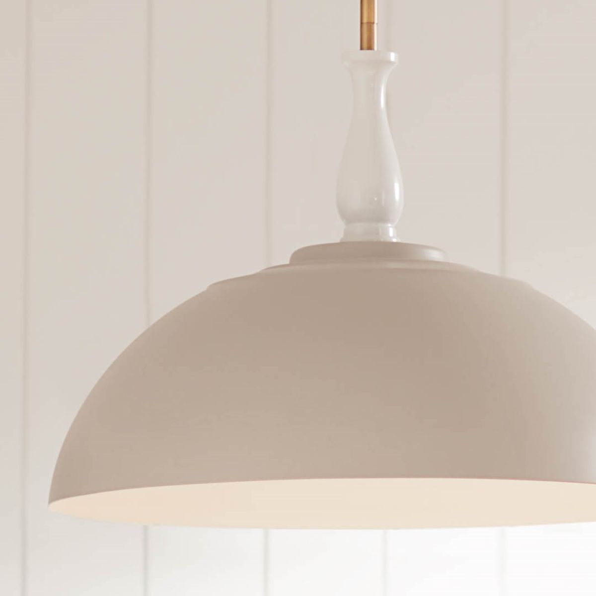 Fira 18 in. Pendant Light Greige finish - Bees Lighting