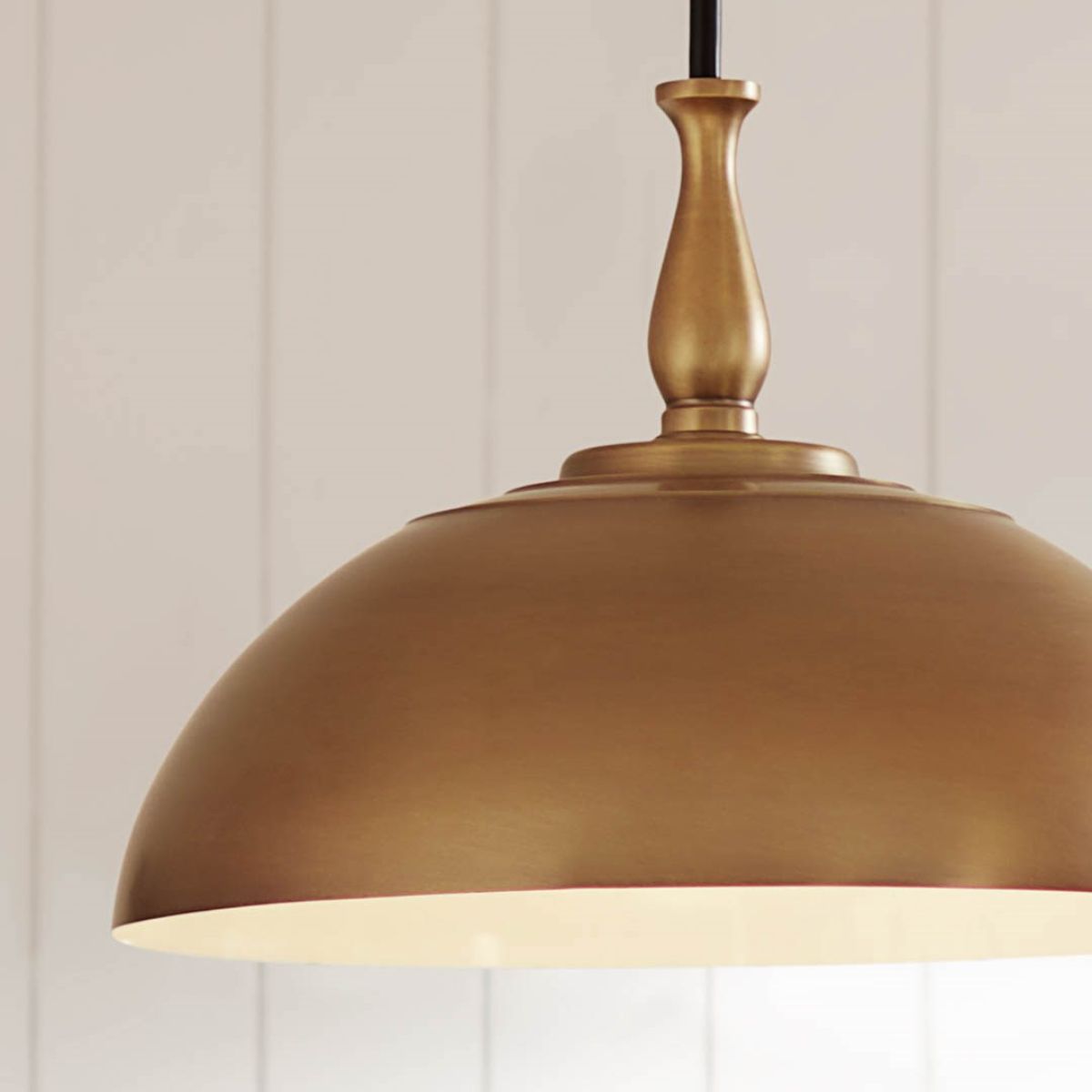 Fira 18 in. Pendant Light Natural Brass finish - Bees Lighting