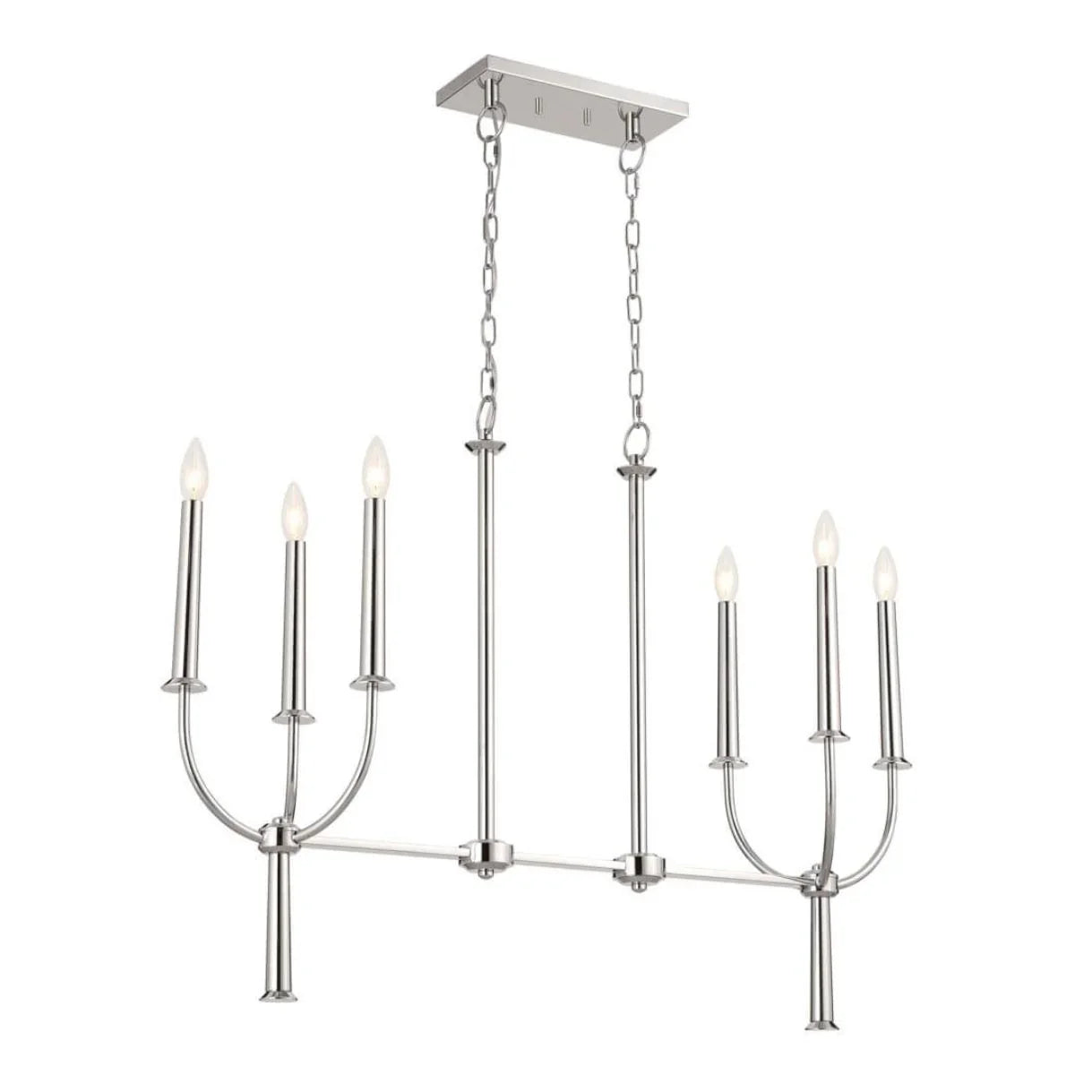 Florence 40" 6 Lights Chandelier - Bees Lighting
