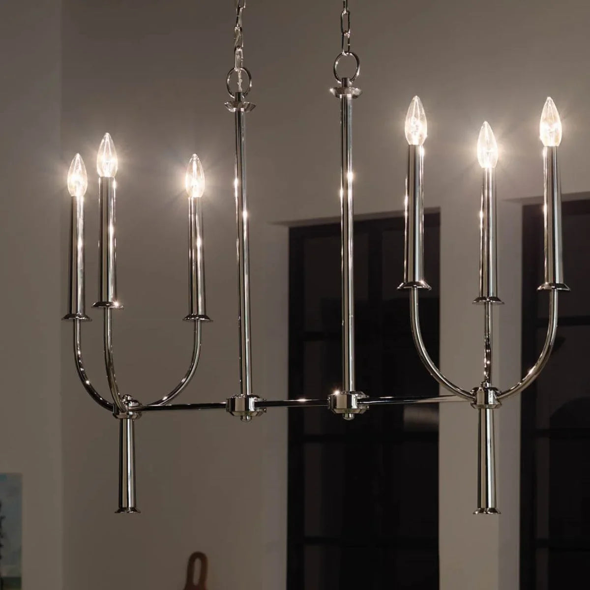 Florence 40" 6 Lights Chandelier - Bees Lighting