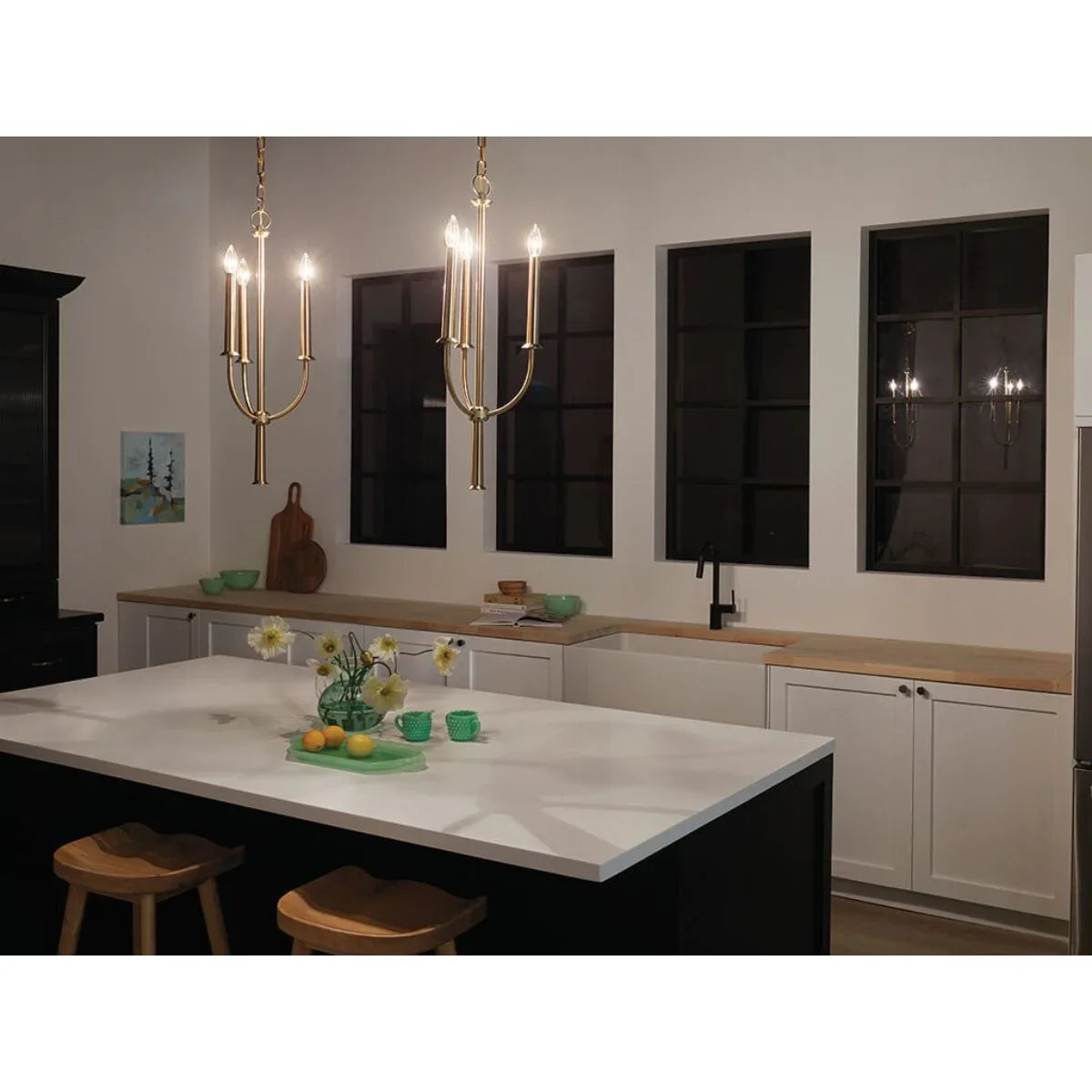 Florence 11" 3 Lights Pendant Light - Bees Lighting