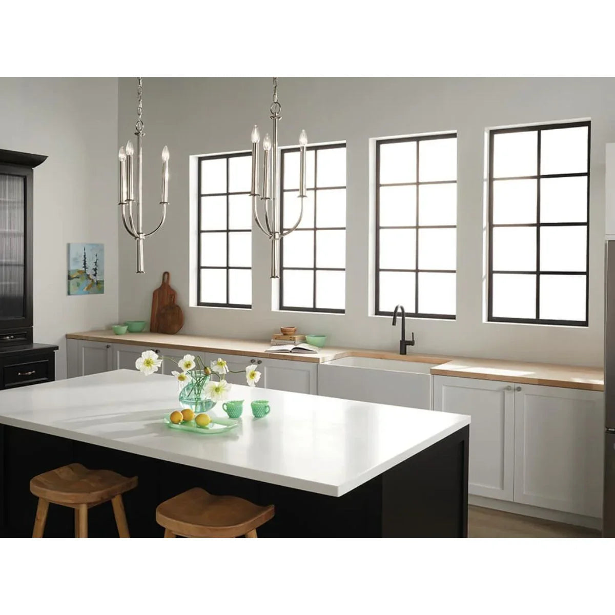 Florence 11" 3 Lights Pendant Light - Bees Lighting