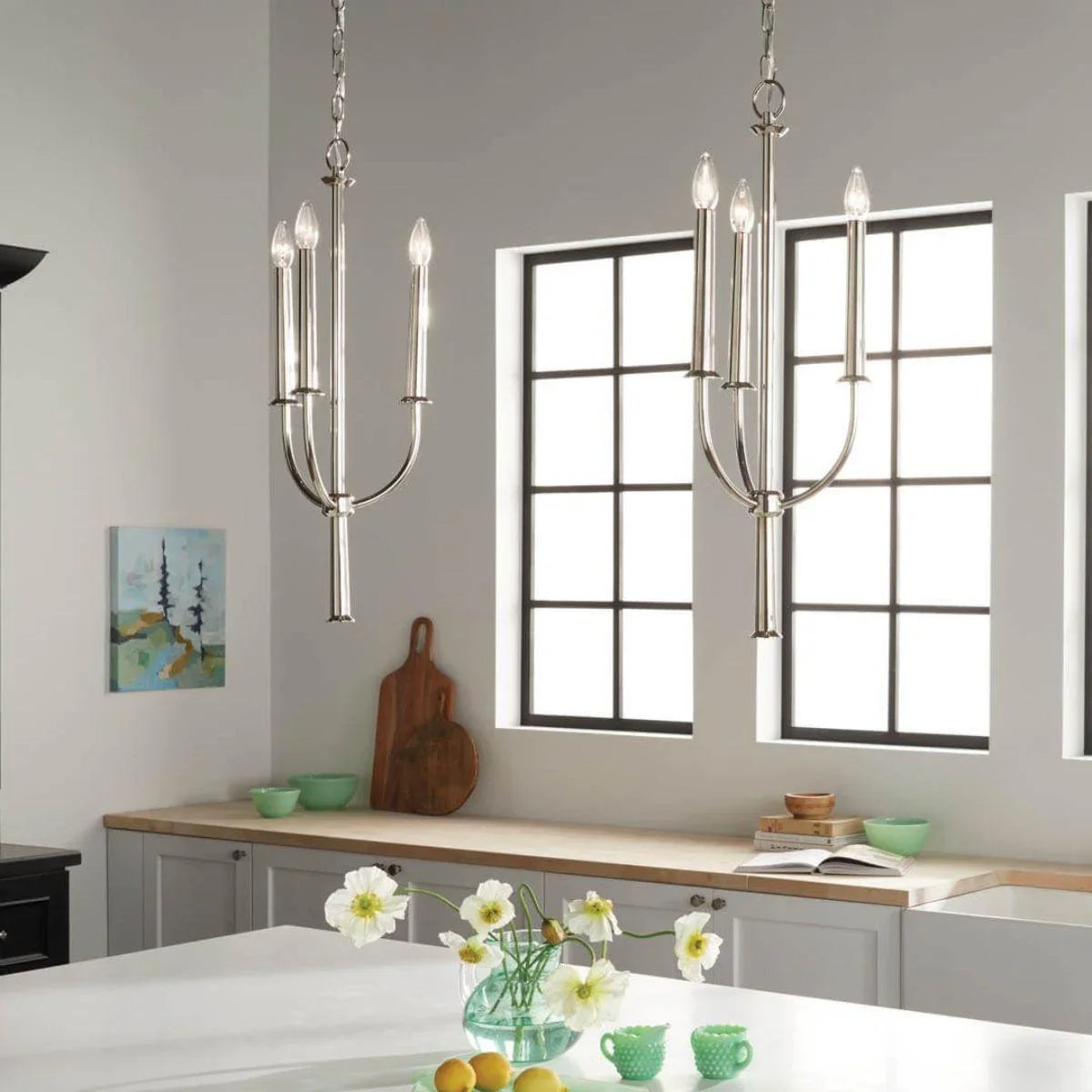 Florence 11" 3 Lights Pendant Light - Bees Lighting