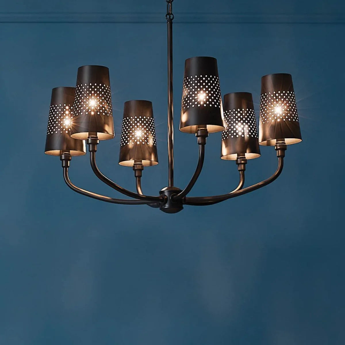 Adeena 1-Tier Chandelier - Bees Lighting