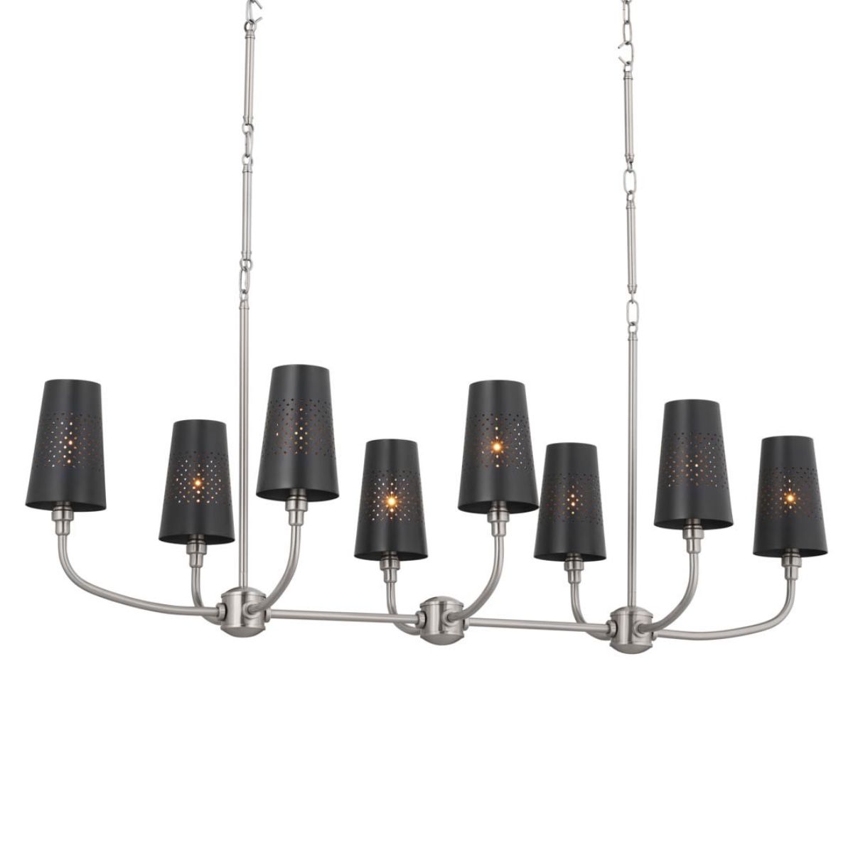 Adeena 47" 8 Lights Linear Chandelier - Bees Lighting