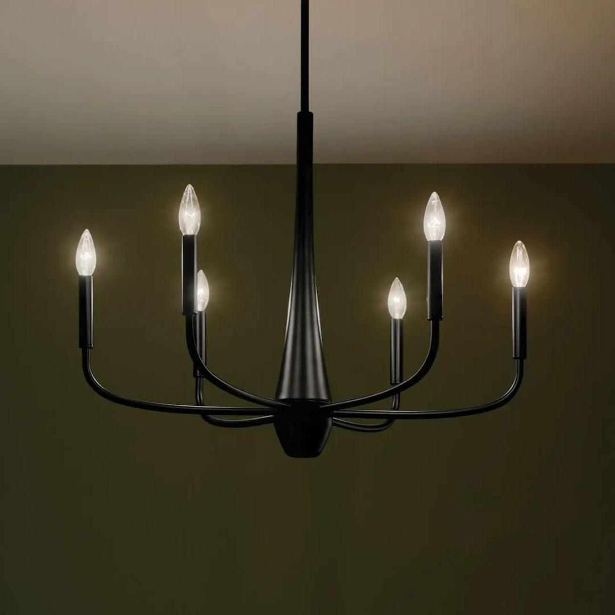 Deela 1-Tier Chandelier - Bees Lighting