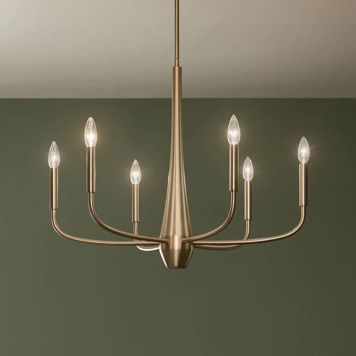 Deela 1-Tier Chandelier - Bees Lighting