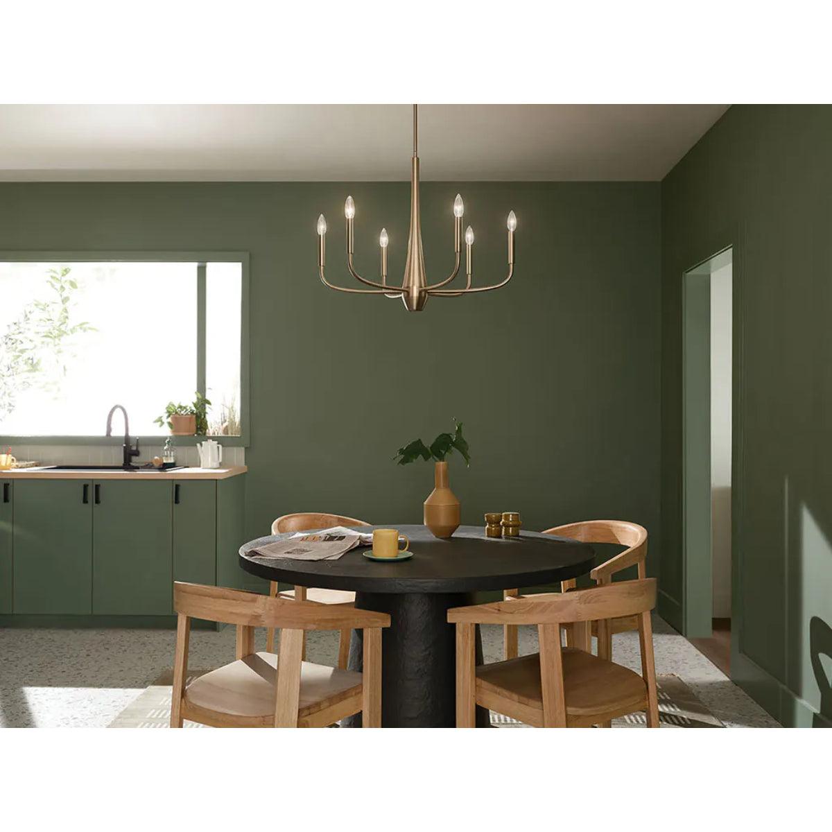 Deela 1-Tier Chandelier - Bees Lighting