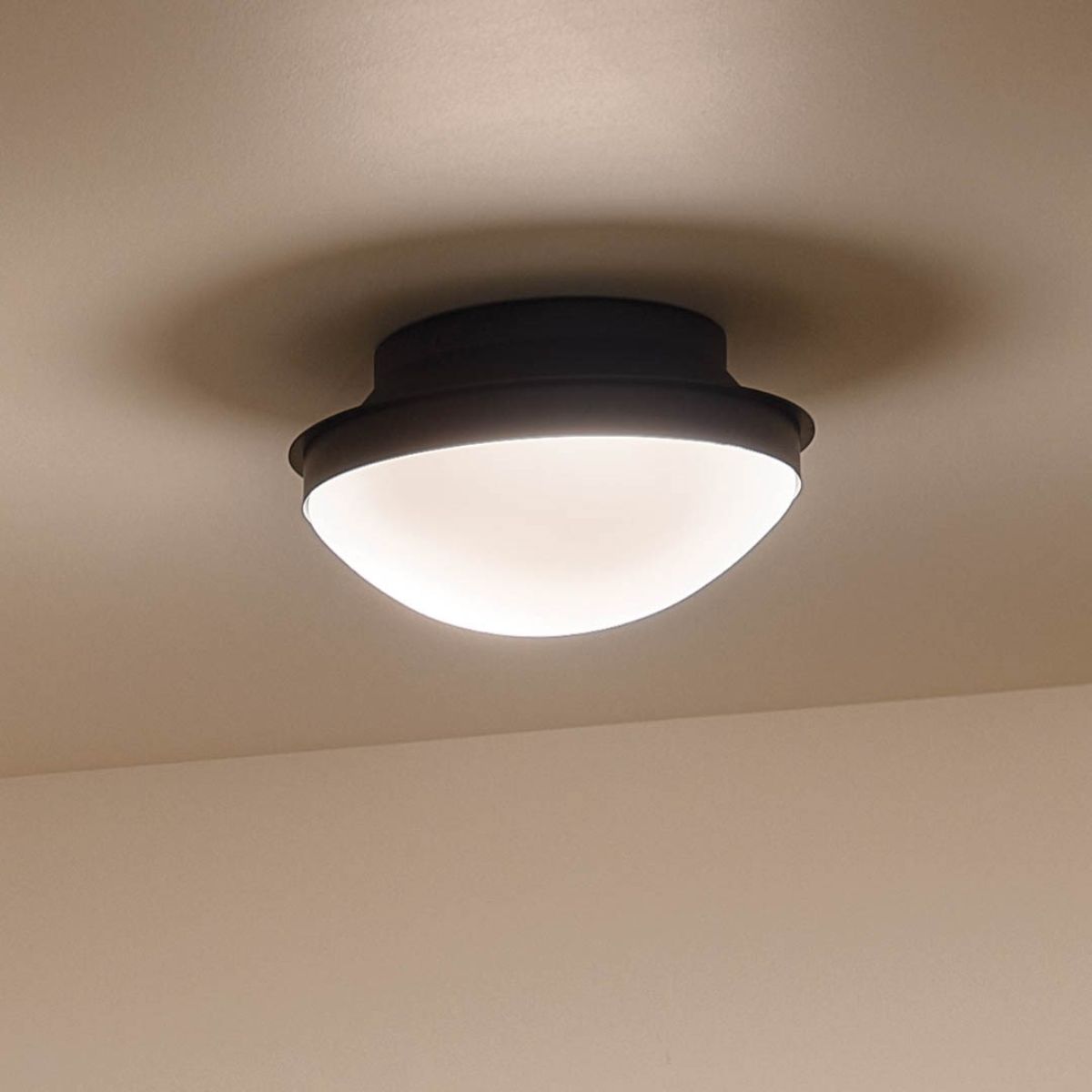 Bretta 14 in. 2 Lights Flush Mount Light Black Finish - Bees Lighting