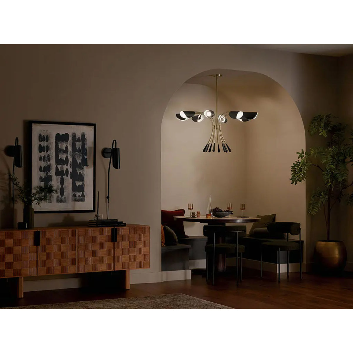 Arcus 46 in. 12 Lights Chandelier - Bees Lighting