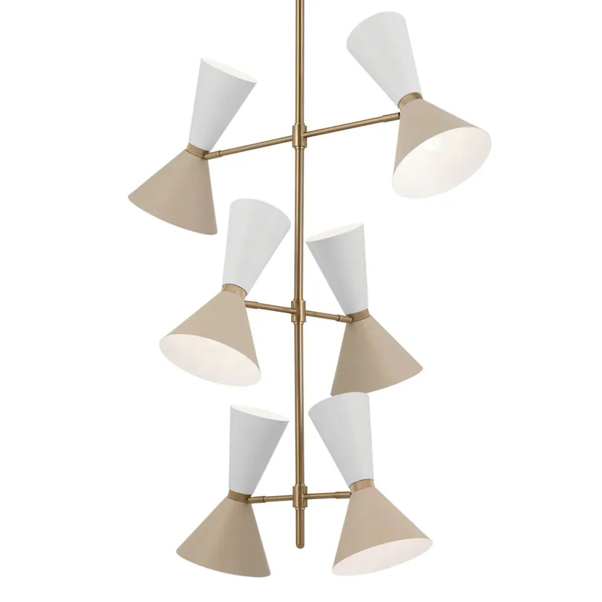 Phix 50" Multi-Tier Chandelier - Bees Lighting