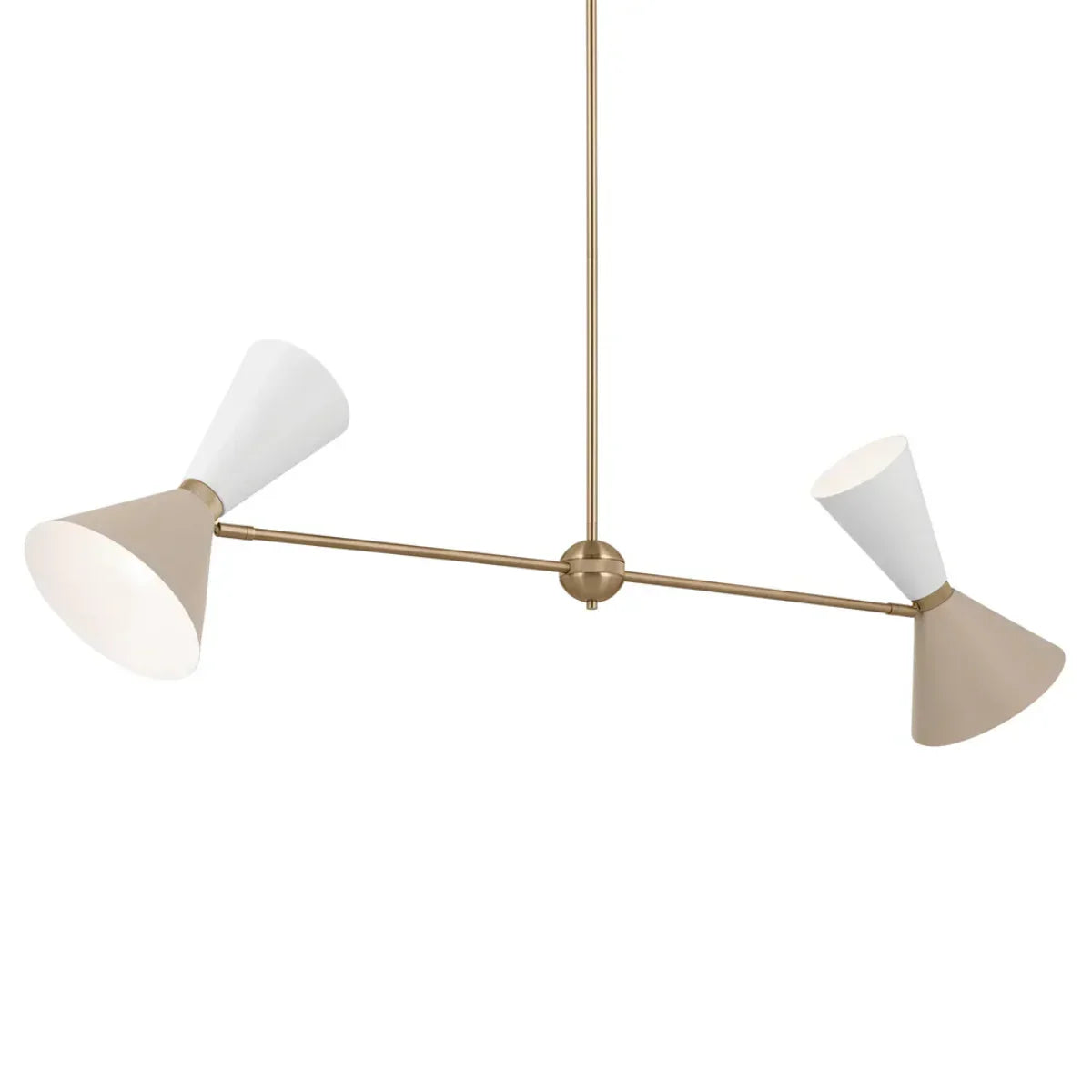 Phix 48" Linear Chandelier - Bees Lighting