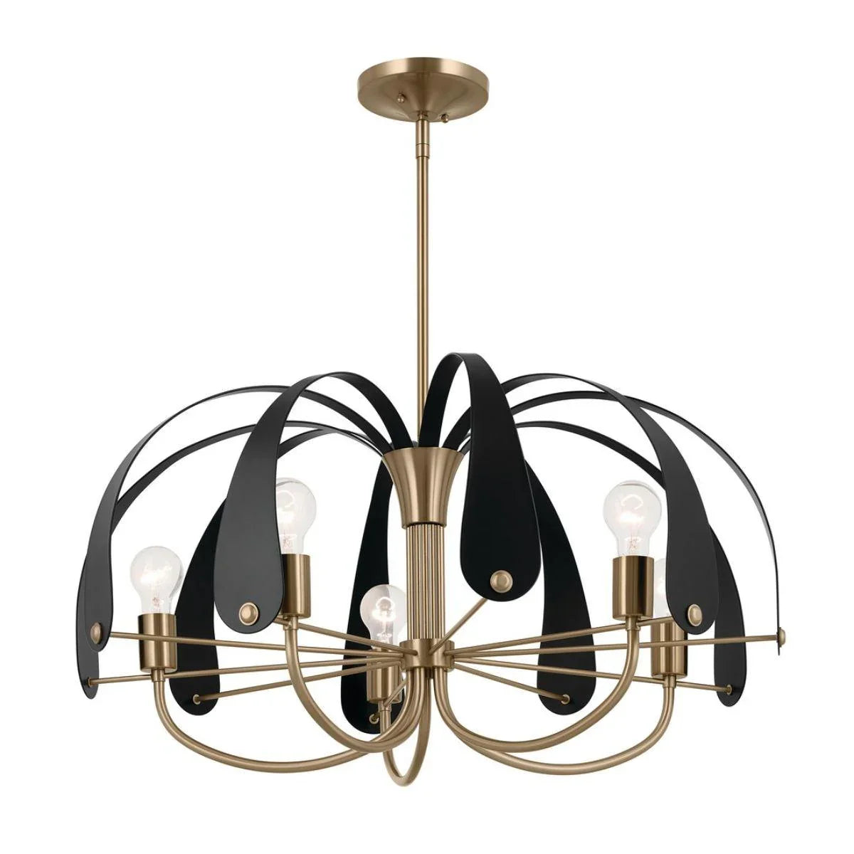 Petal 5-Light Chandelier - Bees Lighting