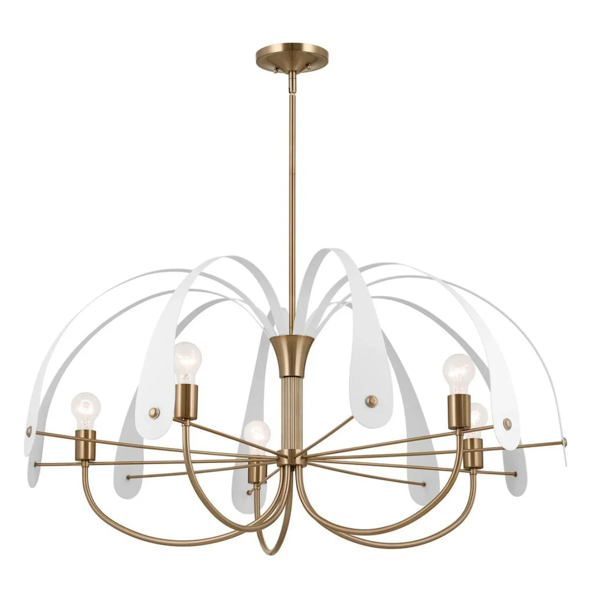 Petal 5-Light Chandelier - Bees Lighting