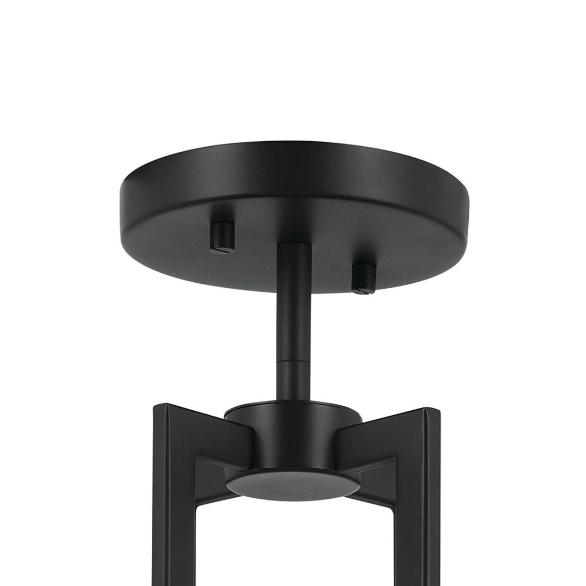 Malen 16 in. 4 Lights Semi-flush/Pendant Light Black Finish - Bees Lighting