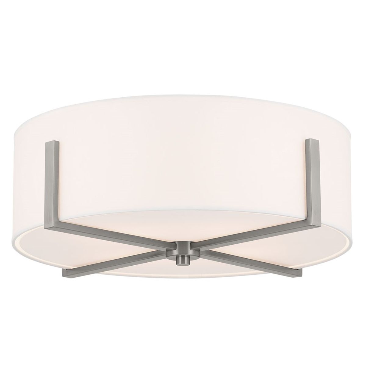 Malen 20 in. 4 Lights Flush Mount Light Classic Pewter Finish - Bees Lighting